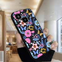 Sarung Telefon, Untuk ZTE Nubia Neo 2 5G, Nubia Focus Pro 5G, Nubia Air, Reka Bentuk Bunga Fesyen, B