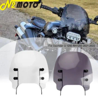 2021-2022 For Harley Sportster S Accessories Quick-Release Windshield Fairing for Sportster S 1250 RH 1250 Wind Deflectors Mask