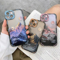 For Oppo Find X3 Pro Case OPPO Find X3 Neo x2 lite Cover Retro Moon night cloud Phone Case Lens Protection Shockproof Soft Cover