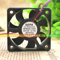 全新原裝SEPA 5010 5厘米 MFB52A-12HA 12V 0.11A 靜音散熱風扇