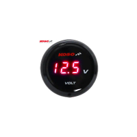 【KOSO】圓形 超薄電壓錶、碼錶(電壓表、碼表)