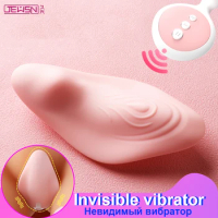 Rechargeable Wireless Remote Control Vibrator 10 Speeds Wearable C String Panties Invisible Vibrating egg Sex Toy For Women