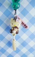 【震撼精品百貨】Hello Kitty 凱蒂貓 KITTY限定版吊飾拉扣-抱娃娃 震撼日式精品百貨
