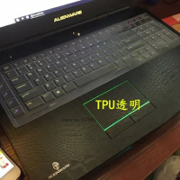 TPU Keyboard Cover Protector For for 17.3" Dell Alienware 17 R5 VR Ready,Alienware AW17R5 Gaming laptop