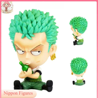Mô hình One Piece chibi Zoro cực dễ thương cao 9cm , figure one piece
