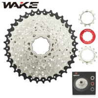 Wake Mountain Bike Cassette 9 Speed 25/28/32/36/40/42T Sprocket Freewheel 9s for Cycling MTB Folding Road Bicycle Accessories