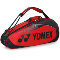 Genuine Professional Yonex Badminton Bag For 4 Rackets Sports Backpack