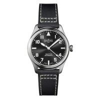 DAVOSA 161.530.55 紀念萊特兄弟首次飛行120週年錶款 皮帶 幻影黑 40mm