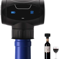 Electric Vacuum Wine Stopper Reusable Wine Vacuum Pump Wine Stopper Keep Fresh Home Bar Tools Automatic Vacuum Wine Saver