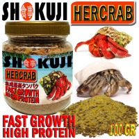 100GR SHOKUJI HERCRAB MAKANAN KELOMANG DARAT INSTAN PAKAN KEONG UMANG KUMANG POMPONGAN FOOD