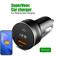 Supervooc Car Charger for Realme 11/10/9 Pro/C55/C35,Warp car adapter for OnePlus 11,Cigarette Lighter charger for OPPO Find X5