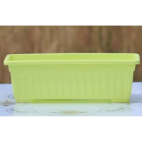 加厚長方形膠花盆( 綠色 含托盤 -大號50x20x14cm)#DADADI#Y22-02168 