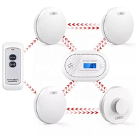 3v lithium interconnectable smoke alarms interconnected smoke detector scotland smoke and co detector interconnected