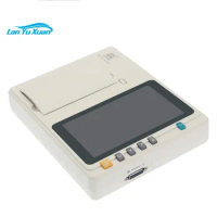Handheld Electrocardiogramm Ekg Heart Rate Monitor Elettrocardiografo Portatil Home Electronic Ecg Apparatus Portable Machine