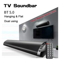 Powerful Soundbar Sound Radio Blaster Bar Audio TV PC Computer Subwoofer Wireless Echo Wall Home Theater Bluetooth Speaker