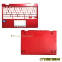 YUEBEISH New/Org For ASUS ChromeBook C223 C223NA-D Palmrest keyboard bezel upper cover /Bottom case cover,Red