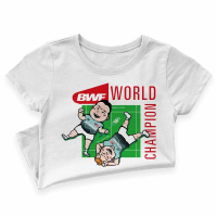 Malaysia Aaron Chia Soh Wooi Yik Badminton World Champion Cartoon Anime Viral Fashion Boy Girl Cloth