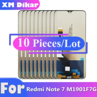 10 PCS 6.3 inch Display Screen For Xiaomi Redmi Note 7 M1901F7H M1901F7G LCD Display Touch Screen Digitizer Replacement