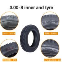 3.00-8 tire Scooter Tyre &amp; Inner Tube for Mobility s 4PLY Cruise Mini Motorcycle