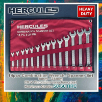 [CR-V Chromium-vanadium] HERCULES / ALT+ / NICEMAN Set Spanar / Kunci Pas / Set Spanar - Tahan Lasak