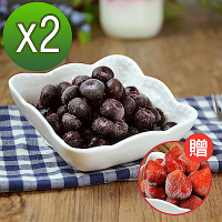 【幸美生技】美國原裝鮮凍藍莓1kg+1kg超值特惠組(加贈草莓1公斤)