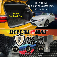 TOYOTA MARK X GRX130 2012 2013 2014 2015 2016 Deluxe Boot Mat Car Boot Carpet Karpet Bonet Kereta