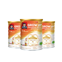 即期品【QUAKER 桂格】三益菌成長奶粉 825g x3罐(新包裝 3號 1-4歲幼童適用。效期：2025/09/29)