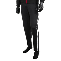 Yonex [18011TR007] 男 長褲 運動 網球 羽球 訓練 休閒 吸濕 排汗 彈性 舒適 穿搭 黑白