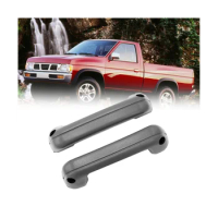 1Pair Gray Outer Door Handle Pull for Nissan Datsun Big-M D21 1986-1997 80940-15G00 80941-15G00 Car Door Armrest Grab