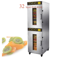 Stainless Steel 220V Large Food Dehydrator Pet Snack Dehydrator Fruit Vegetable Meat Dryer