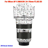 AF-S NIKKOR 24-70 F2.8G ED Anti-Scratch Lens Sticker Protective Film Body Protector Skin For Nikon AF-S NIKKOR 24-70mm F2.8G ED