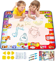 KIZZYEA Toys for 2 3 4 5 Years Old Boys Girls Water Doodle Mat for Kids Large Coloring Painting Writ