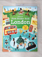 【書寶二手書T2／少年童書_DJI】First Sticker Book London_James Maclaine