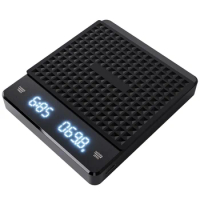With Electronic Scale Timer Scale Scale Pour 5kg/01g Espresso Over Coffee Drip Kitchen