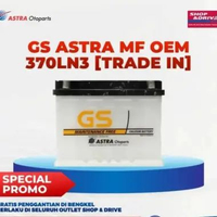 Aki Mobil (Innova Reborn Diesel, New Fortuner Diesel) GS Astra Maintenance Free OEM 370LN3 [Trade In