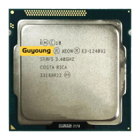 โปรเซสเซอร์ CPU, Xeon E3-1240 v2, E3 1240v2, E3 1240 v2, 3.4GHz, Quad-Core, 8M, 69W, LGA 1155