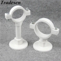 1pc 20mm 25mm 32mm 40mm 50mm PVC Water Pipe Clamp UPVC Pipe Support PPR Pipe Bracket Garden irrigation Connector Hard Tube Clamp