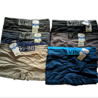 PROMO-VI&BB CELANA DALAM PRIA BOXER KATUN RAJUT Nyaman Dewasa Lembut Karet