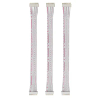 3Pcs 18Pin Signal Cable 2X9 Pins Miner Connect Date Cable for Antminer S9 S7 L3 Machine,Communication Spacing 2mmx155mm