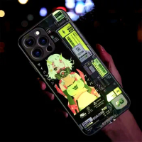 LED Light Flash Case For Samsung Galaxy S23 S22 Ultra A53 A33 S21 Ultra S20 FE A51 A71 S20 Note 20 Ultra Illuminate Funda Coques