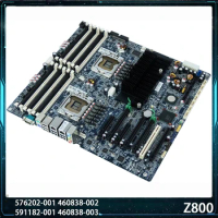 576202-001 460838-002 591182-001 460838-003 Workstation Motherboard For HP Z800 X58 LGA1366 Support XEON 56XX Works Perfectly