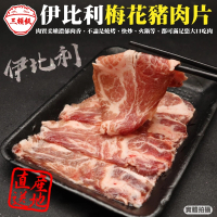 【三頓飯】西班牙伊比利梅花豬肉片(4盒_100g/盒)