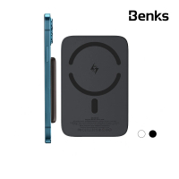 Benks MP01 5000mah 10W Type-C 無線極薄磁吸背夾行動電源(無線充電 Magsafe 輕巧型 便攜式 超薄款)