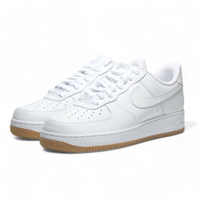 【滿千折百】NIKE 休閒鞋 AIR FORCE 1 全白 焦糖底 AF1 復古 男 DJ2739-100