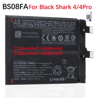 BS08FA Replacement Battery 2250mAhx2 Battery For Black Shark 4/4Pro Batteries BSO8FA + Gift Tools