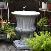 歐式復古羅馬花盆特大口徑創意陽臺花園布置盆栽盆器個性庭院裝飾