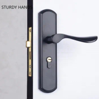 Indoor Universal Stainless Steel Door Locks Bedroom Mute Security Door Lock Kitchen Deadbolt Lockset Home Hardware Accessories