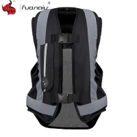 Motorcycle Racing Airbag Vest Men's Motorcycle Protective Vest Reflective Safety Multi-style Non-slip And Anti-collision