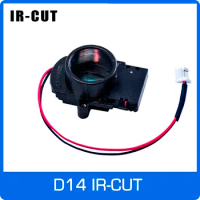 IR CUT ICR with D14 Lens Mount Holder Dual Filters Day and Nigh Automatically Switch for CCTV Camera