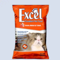 makanan kucing excel tuna 500gr